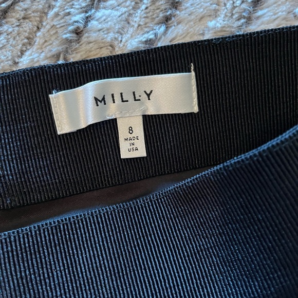 Milly Ombre Floral Print Midi Pencil Skirt - Picture 11 of 16